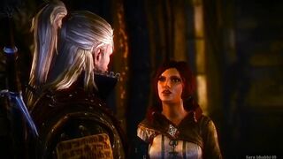 Geralt fucks Triss Marigold in the Elfs Bath Witcher 2