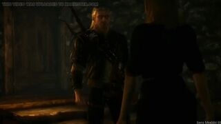 Elf Girl Mottle Rewards Geralt for Saving Her Life Witcher 2