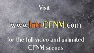 CFNM IR ladies wanking black penis