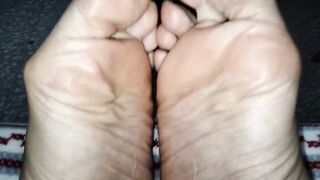 Look at my wrinkled soles and imagine them in your..... !!