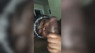 Sloppy Head in a Bonnet/ Backshots On A Twiin Bed (cumshot;)