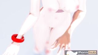 mmd r18 CLC Devil Makima 3d hentai anal bitch fuck dance