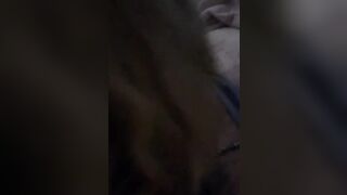 My stepsister good morning with a blowjob and swallow my cum