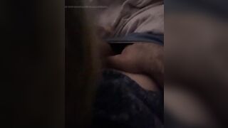 My stepsister good morning with a blowjob and swallow my cum