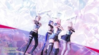 [MMD] MAVE - PANDORA Sexy Kpop Dance KDA Ahri Akali Kaisa Seraphine Evelynn League Of Legends 4K