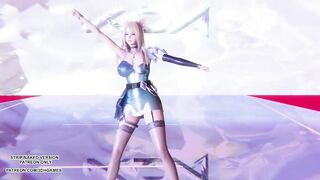 [MMD] MAVE - PANDORA Sexy Kpop Dance KDA Ahri Akali Kaisa Seraphine Evelynn League Of Legends 4K