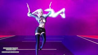 [MMD] MAVE - PANDORA Sexy Kpop Dance KDA Ahri Akali Kaisa Seraphine Evelynn League Of Legends 4K