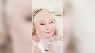 Granny Loves To Talk Naughty To Her Lover