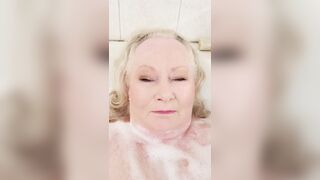 Granny Loves To Talk Naughty To Her Lover