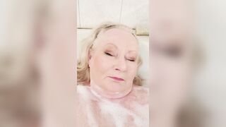 Granny Loves To Talk Naughty To Her Lover