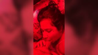 Colombian sucking delicious Mexican lover