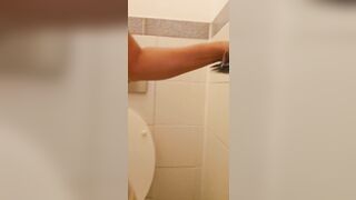 I masturbate in the toilet - Jasmine SweetArabic Arab Camgirl