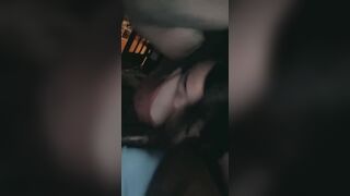 sexy italian sucking bbc with facial