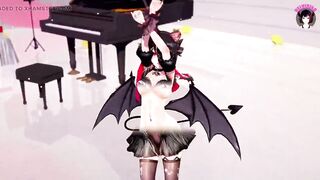 Sexy Teen Succubus Dancing (X-Ray Clothes) (3D HENTAI)