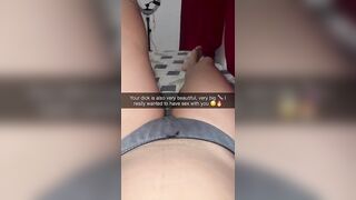 beautiful nanny wants to fuck her boss on snapchat