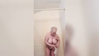 Sexy GILF Taking a Shower