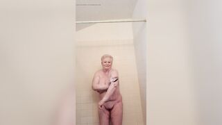 Sexy GILF Taking a Shower