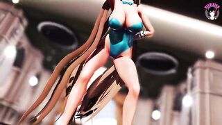 Queens - 2 Sexy Girls In Bunny Suit Dancing (3D HENTAI)