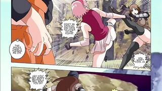 Naruto XXX Sakura Threesome With Angel Savior Hentai Comic Porn