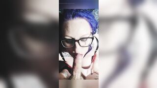 POV Cock sucking bbw milf real British Couple