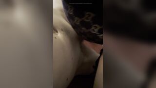 Blow job Gucci Asian big dick takes it all deep throat sucking licking wife in the bedroom loves the hard dick in the mouth XXXX