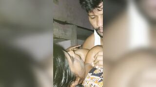 Indian wife kiss