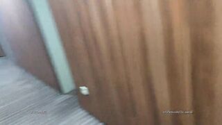 Ken accidentally saw and fucked Barbie in a hotel room! Wet pussy close up and loud moans