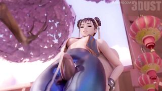 3D / SFM Thighjob Sluts Compilation