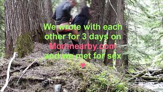 Fucking hard my friends cheating girlfriend in the woods