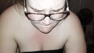 Tied tits, slutty nerd fucks and orgasms