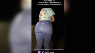 BIG ASS LATINA EBONY PUBLIC NUDE IN NATIONAL PARK AT NIGHT PLAY | STRANGER BIG ASS TWERK HAIRY