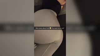 I fuck a Stranger after Fight with Bf at Party! POV Snapchat