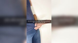 My girlfriend gets creampie after Club on Snapchat