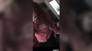 Jewish redhead loves black cum