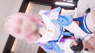 ????✨【aliceholic13】Honkai:Star Rail March 7th Cosplaying Femdom handjob cumshot video.