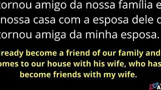 I keep watch over my wife, so she can fuck another man here at home - AmoPornoBR