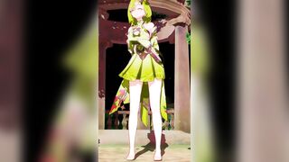 Honkai Impact 3rd Griseo Undress Dance Hentai Mmd 3D Blonde Hair Color Edit Smixix