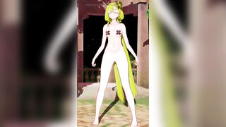 Honkai Impact 3rd Griseo Undress Dance Hentai Mmd 3D Blonde Hair Color Edit Smixix