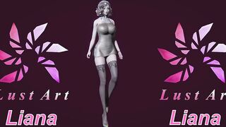 Sexy Liana catwalk