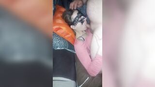 I Fuck my Wife's Deep Throat in the Mouth and Cum in my Mouth