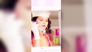 Selena Gomez - Best of Moment on Set from Ice Cream