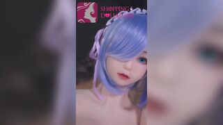 Re Zero Rem TPE Silicone Sex Dolls Cosplay Fucking anime