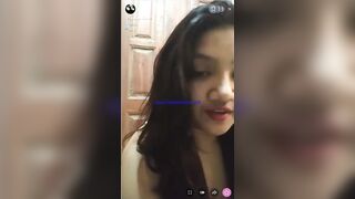 Bangladeshi girl showing bood on tamgo live