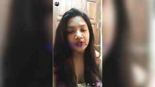 Bangladeshi girl showing bood on tamgo live