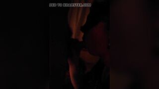 Hot cheating wife is sucking me