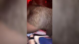 Juicy Clit Plays Peekaboo during GNO at the Club